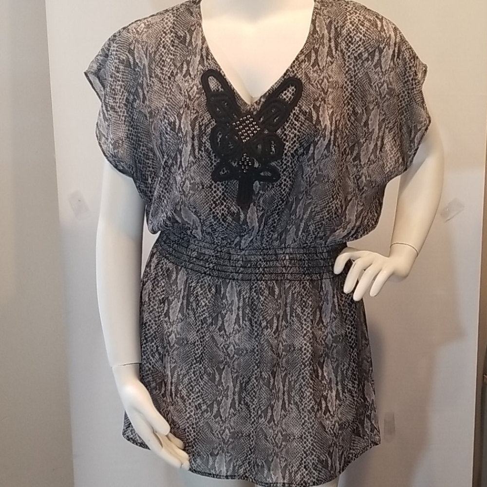 23rd st womens womens tunic size xl